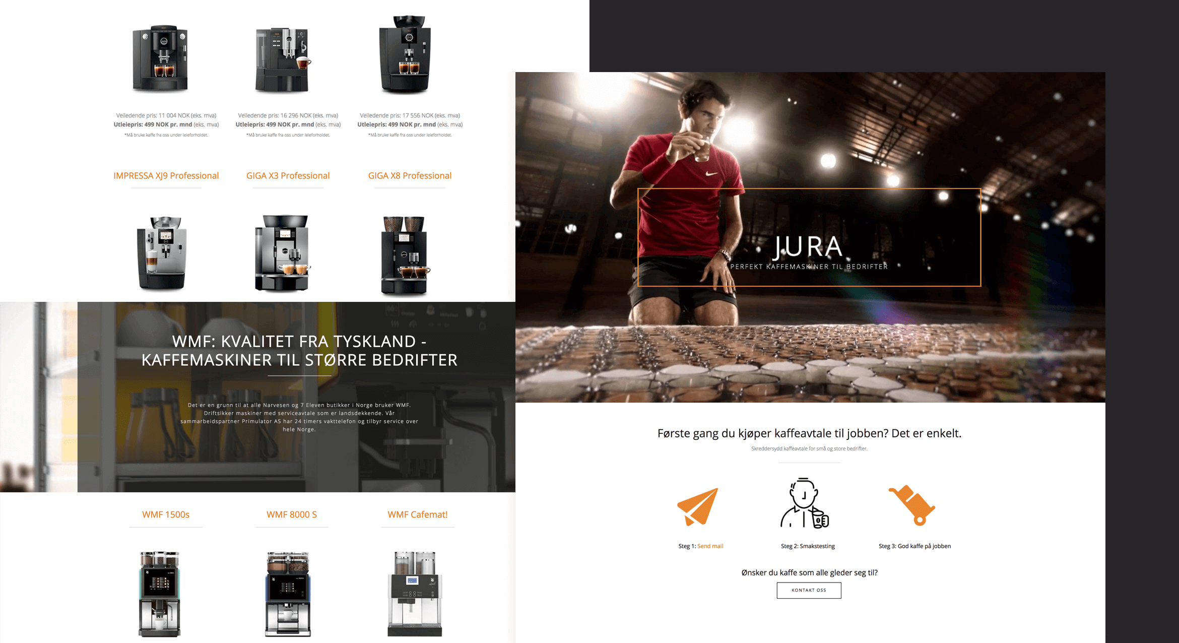 The Coffee Shop Website Design Service by Resolution Studio