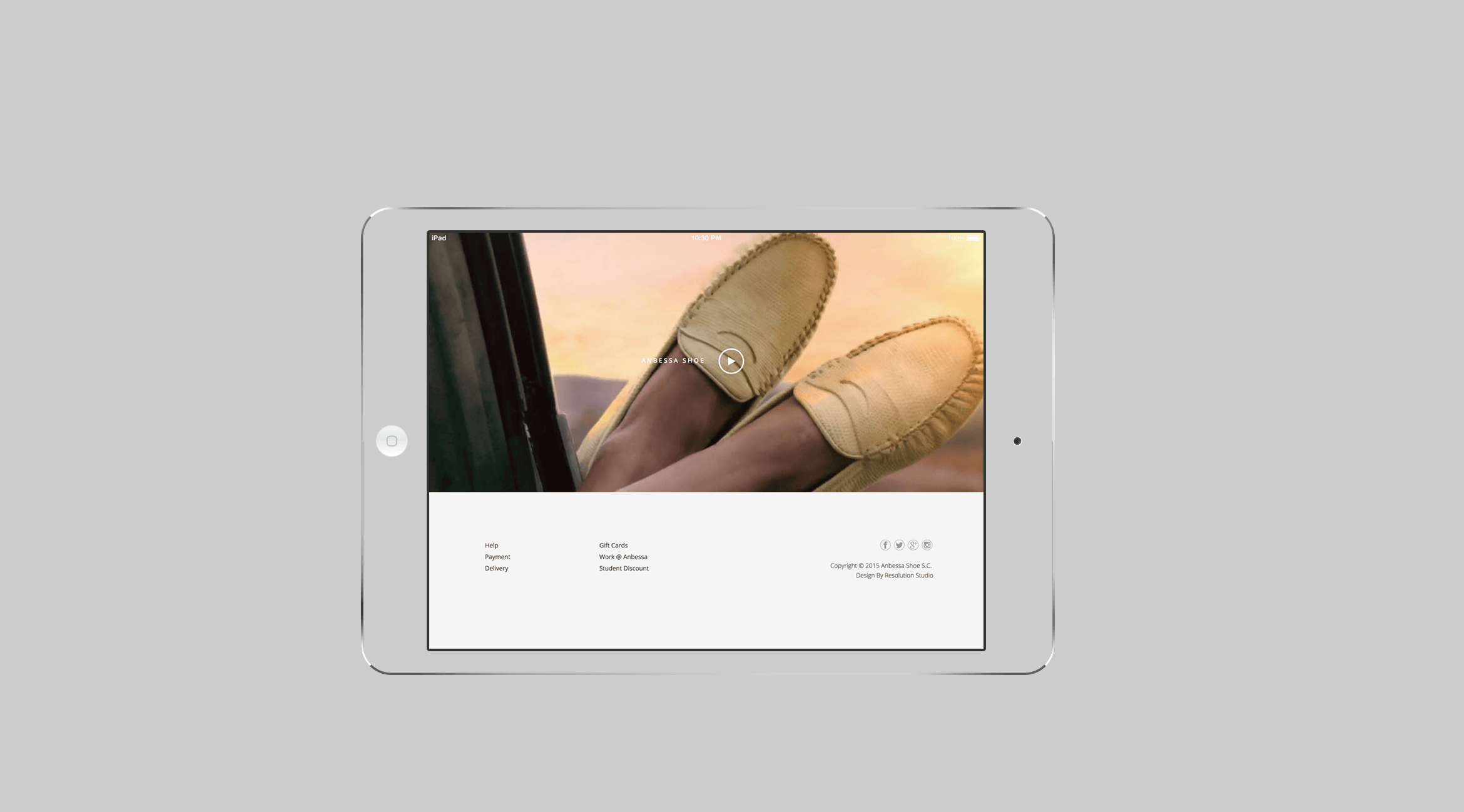Anbessa Shoe Website