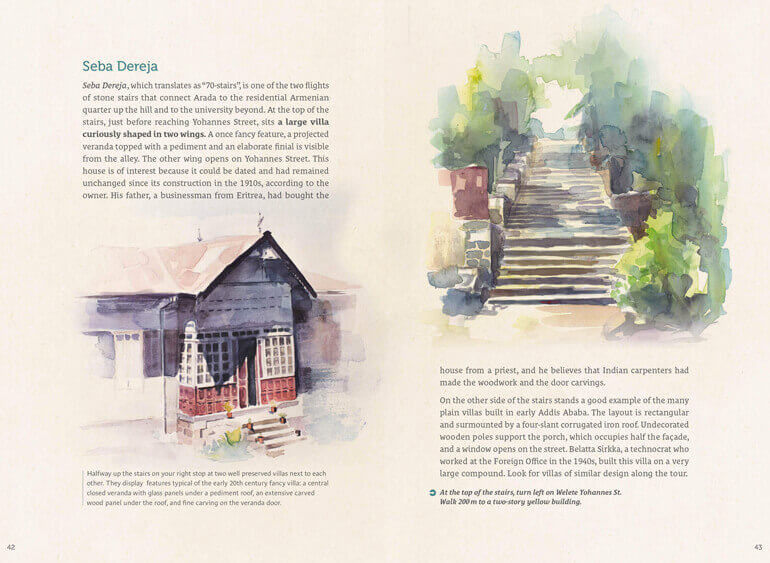 Graphic Design , editorial Design, art Direction, Illustration for Ethiopian city guide